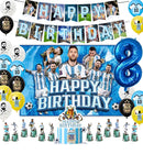 Set de petrecere de fotbal pentru ziua de naștere cu baloane Lionel Messi - mai multe variante