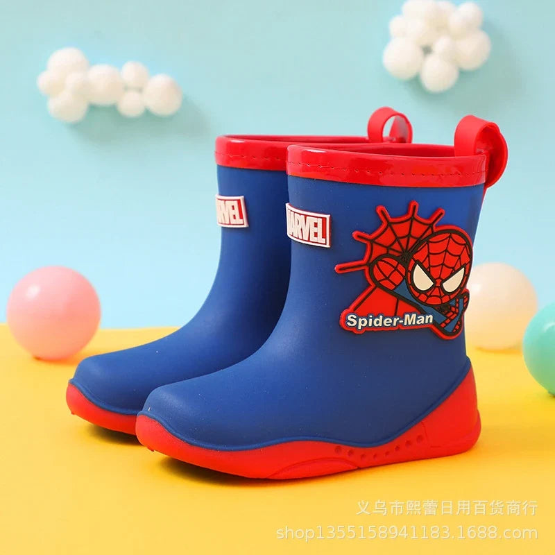 Cizme pentru băieți Spiderman - mai multe variante