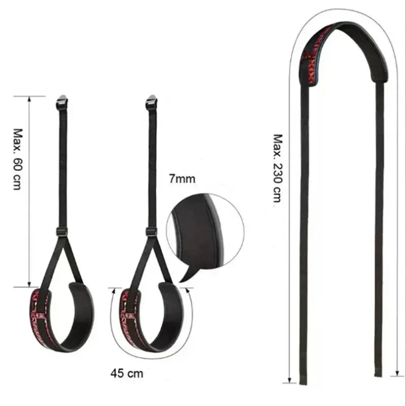 Sistem de curele BDSM - mai multe variante