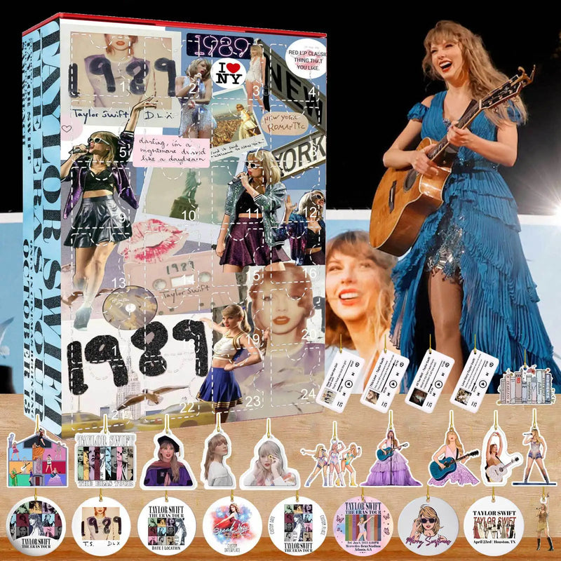 Calendar de advent cu design pentru fete Taylor Swift - mai multe variante