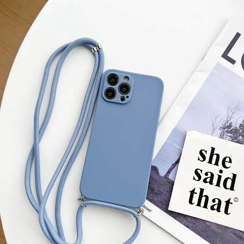 Curea Crossbody și capac iPhone - mai multe variante