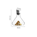 Decanter din cristal realizat manual pentru whisky și vin - 1500 ml