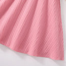 LilyLuxe™ Rochie de vară roz pentru fete