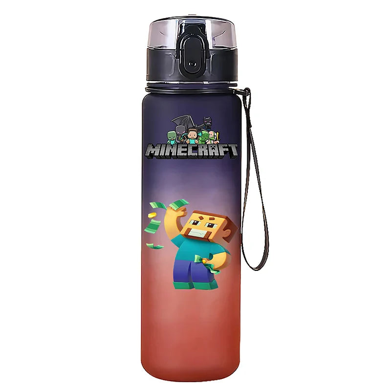 Sticlă de apă pentru bebeluși Minecraft - 650 ml
