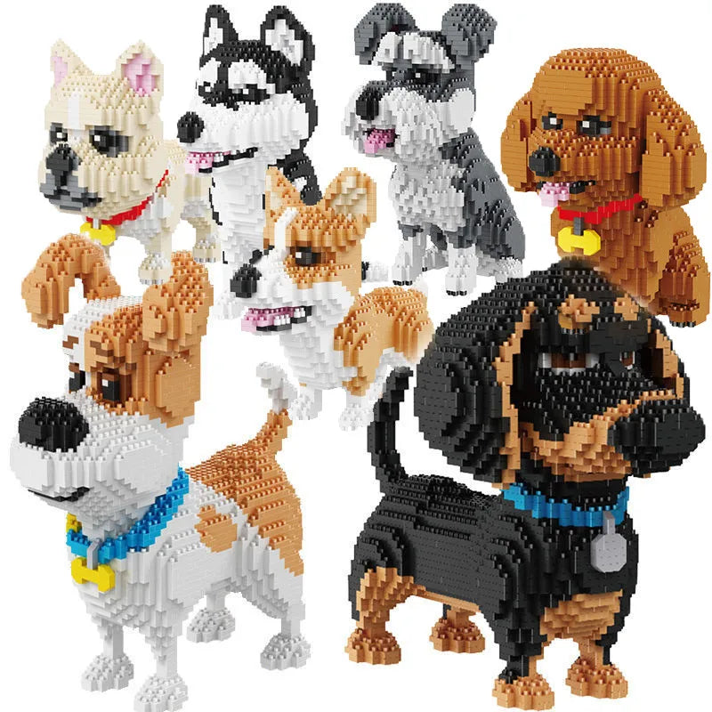 Kit mare de câine 3D - mai multe variante
