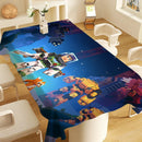 Față de masă pentru copii Minecraft - mai multe variante