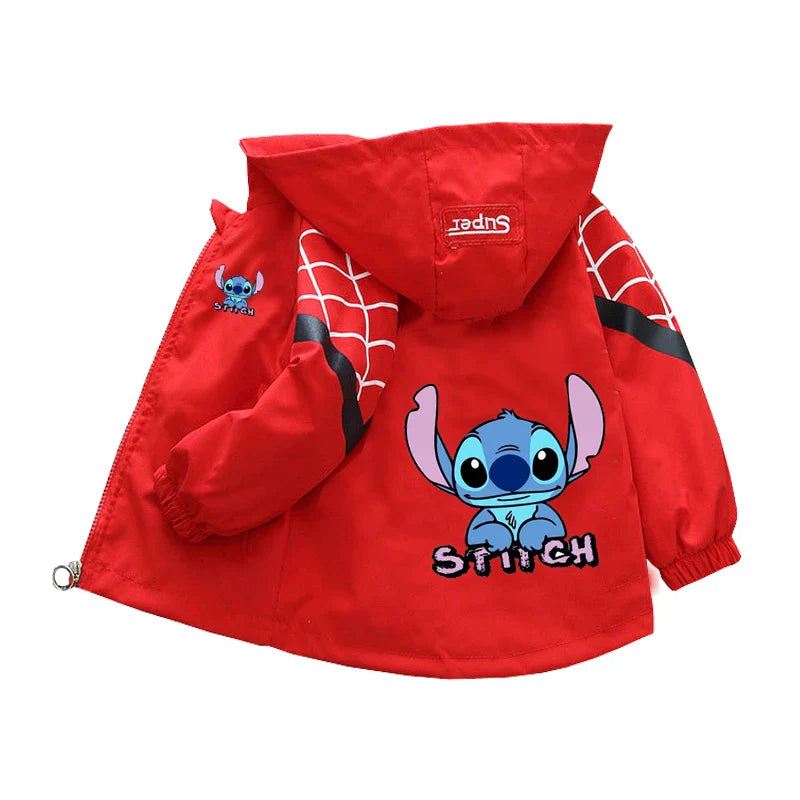 Jachetă de primăvară și toamnă pentru copii Stitch - mai multe variante