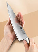 Cuțit de bucătar XINZUO din oțel cu 3 straturi