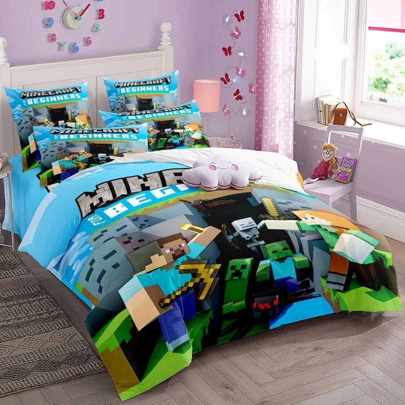 Lenjerie inclusă Minecraft - mai multe variante