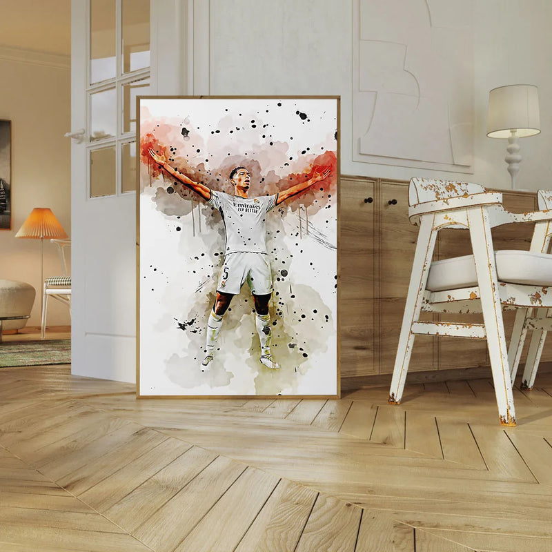 Design pictură de Jude Bellingham - mai multe variante