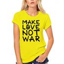 Tricou de designer pentru femei T-shirt Not War - mai multe variante