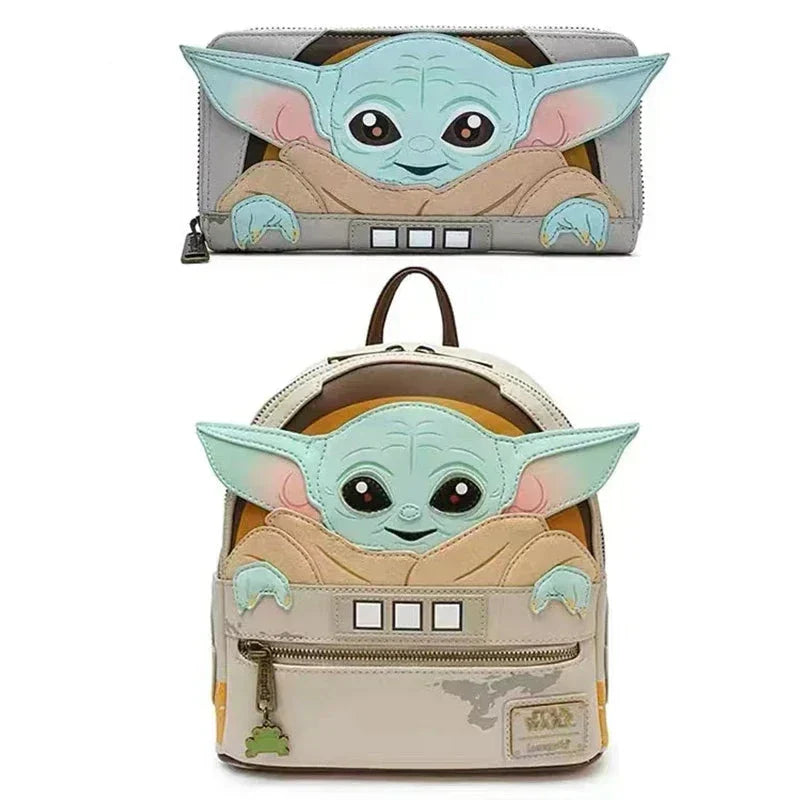 Rucsac și portofel de designer Star Wars - Yoda