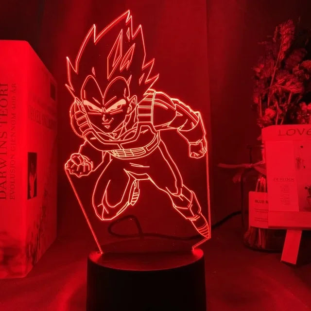 Lampă cu iluzie 3D Dragon Ball - mai multe variante