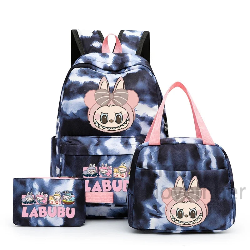 Design fete școală set Labubu - mai multe variante