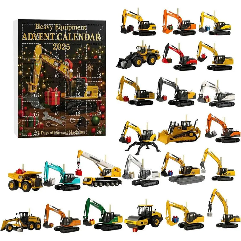 Calendar Advent Mașini de construcții