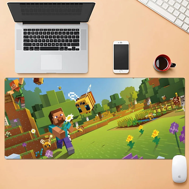 Tastatură și mouse pad pentru copii Minecraft - mai multe variante