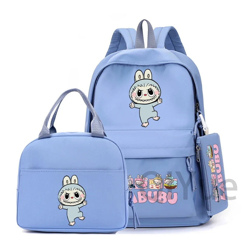 Design școală set Labubu - mai multe variante