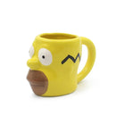 Cană cu design 3D Homer Simpson