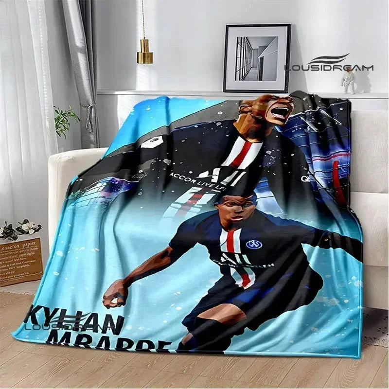 Design pătură Kylian Mbappé - mai multe variante
