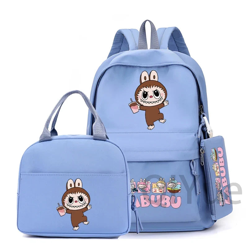 Design școală set Labubu - mai multe variante
