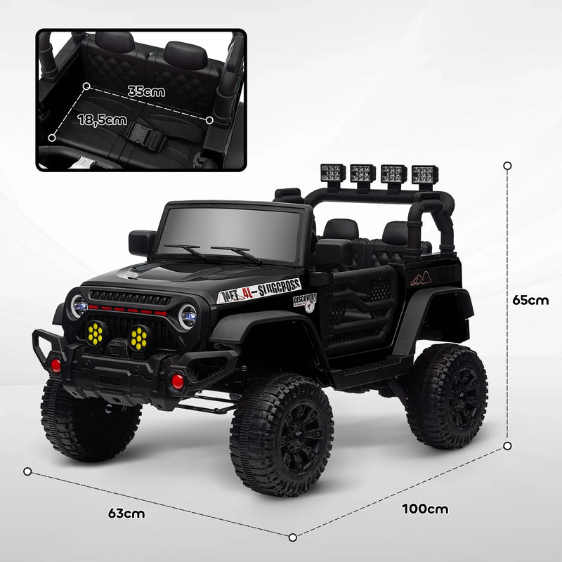 Jeep electric mare pentru copii - mai multe variante