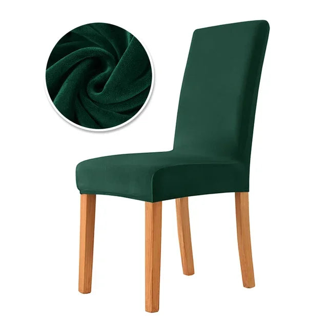 VelvetCover ™ Elastic catifea bucătărie scaun Cover - mai multe variante