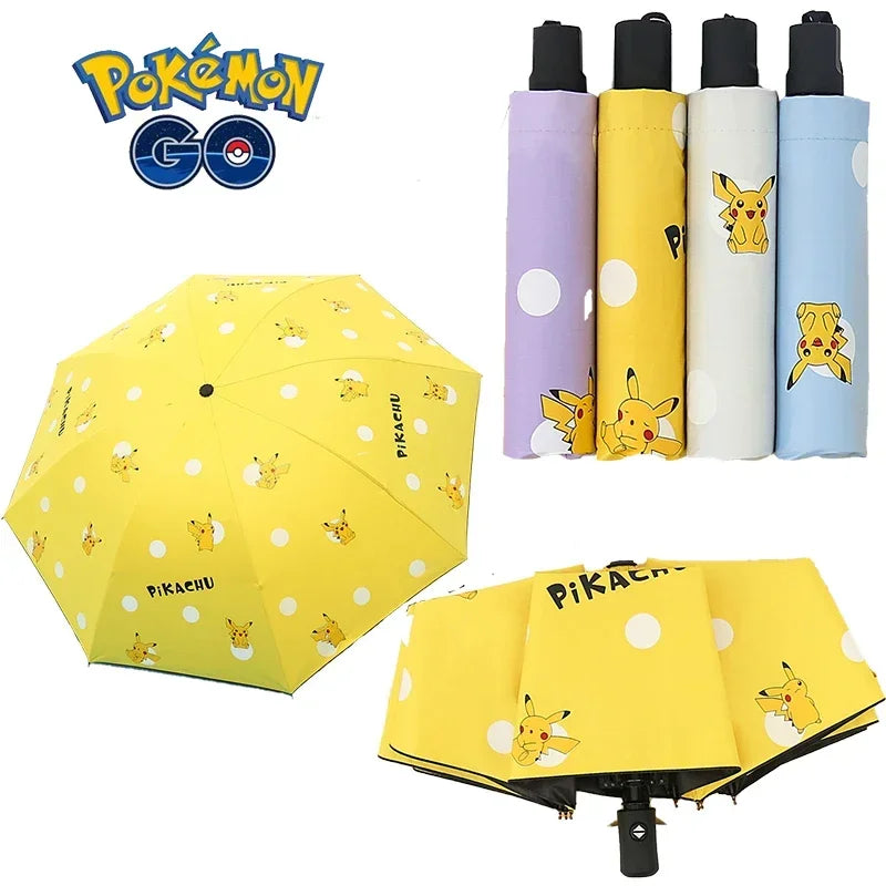 Umbrelă automată Pokemon - Pikachu