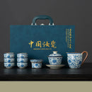 Set de ceai tradițional japonez din porțelan - Matcha