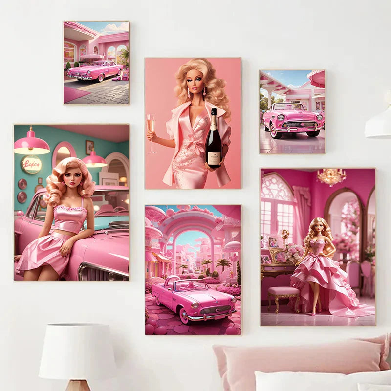 Design imagine de Barbie - mai multe variante