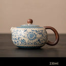 Set de ceai tradițional chinezesc din porțelan