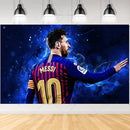 Set de petrecere de fotbal pentru ziua de naștere cu baloane Lionel Messi - mai multe variante