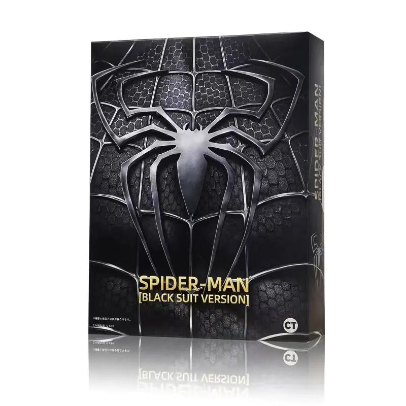 Design mare figurină negru Spiderman