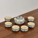 Set de ceai tradițional chinezesc din porțelan