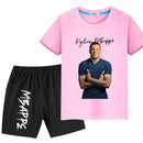 Tricou de vară pentru copii și pantaloni scurți Kylian Mbappé - mai multe variante