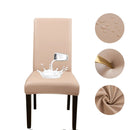 PremiumCover™ Husă pentru scaun de bucătărie rezistentă la apă, elastică, din piele artificială - mai multe variante