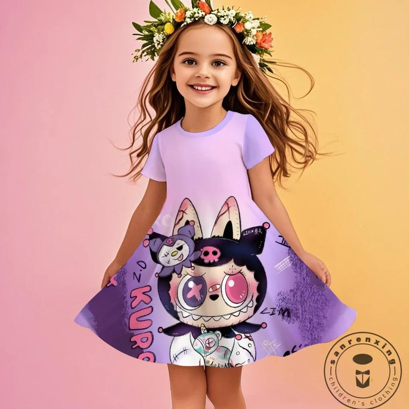 Labubu fete rochie - mai multe variante