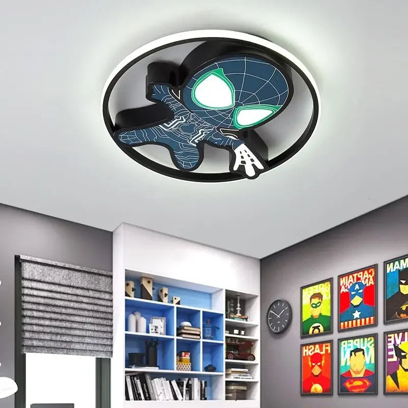 Plafonieră de design Spiderman - mai multe variante
