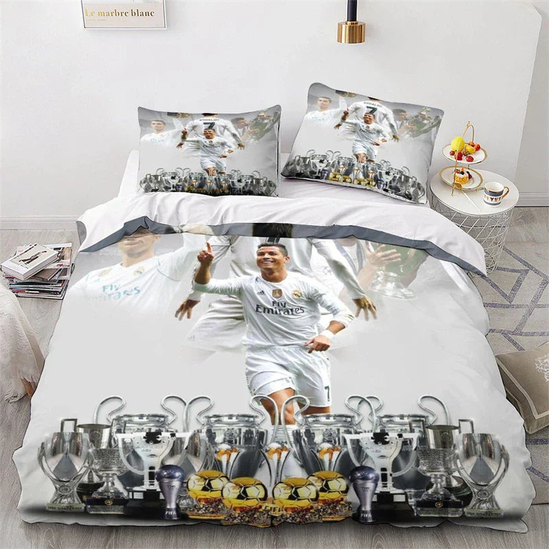 Lenjerie de pat Designer Cristiano Ronaldo fotbal - mai multe variante