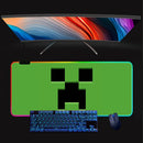 RGB luminos tastatură și mouse pad Minecraft - mai multe variante