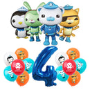 Set baloane aniversare Octonauts - mai multe variante