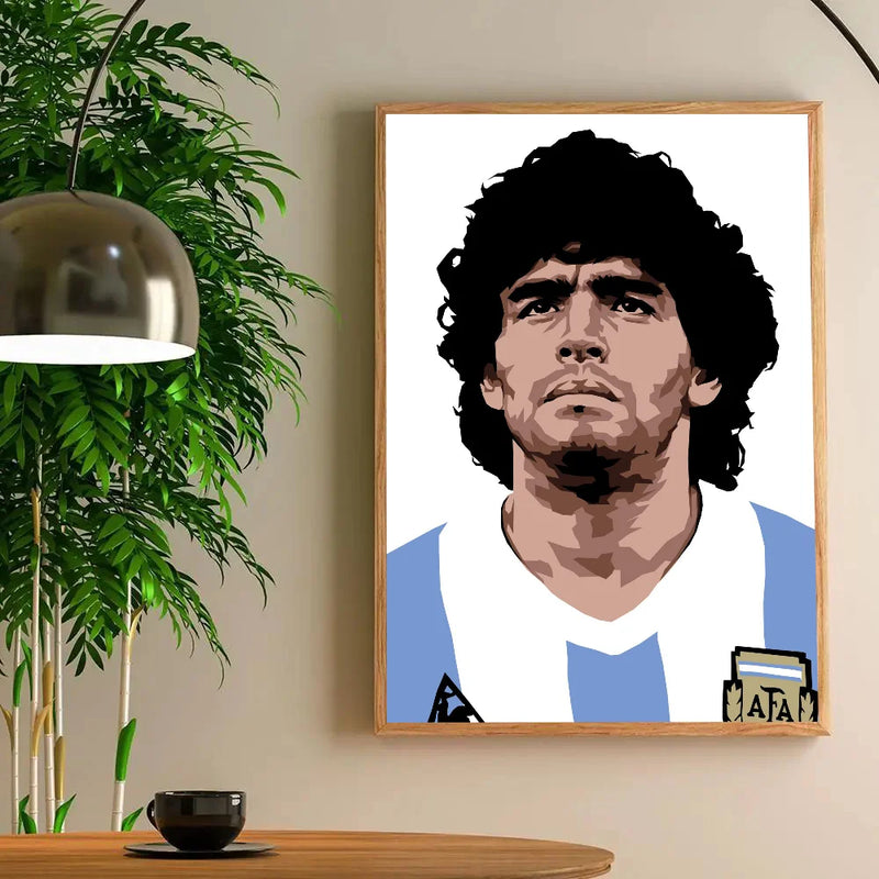 Design imagine de Diego Maradona - mai multe variante