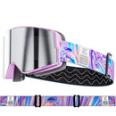 Ochelari de schi polarizați AlpineGlare™ Professional - UV400 și tehnologie anticeață