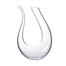 Decantor mare de cristal 1500 ml - decantor manual pentru vin, brandy și șampanie