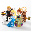 Figurine pentru tort Frozen 5 buc