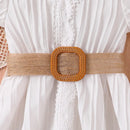 TwirlDresses™ Rochie albă de vară pentru fete