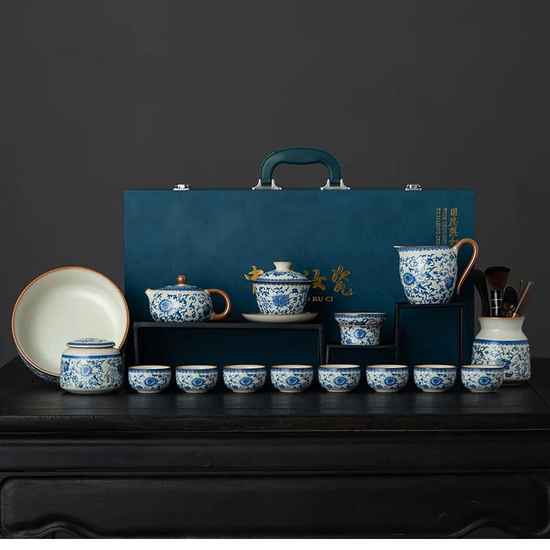 Set de ceai tradițional japonez din porțelan - Matcha