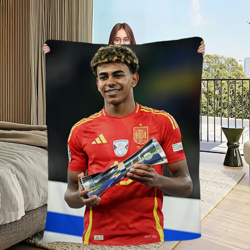 Fotbal pătură Lamine Yamal - mai multe variante