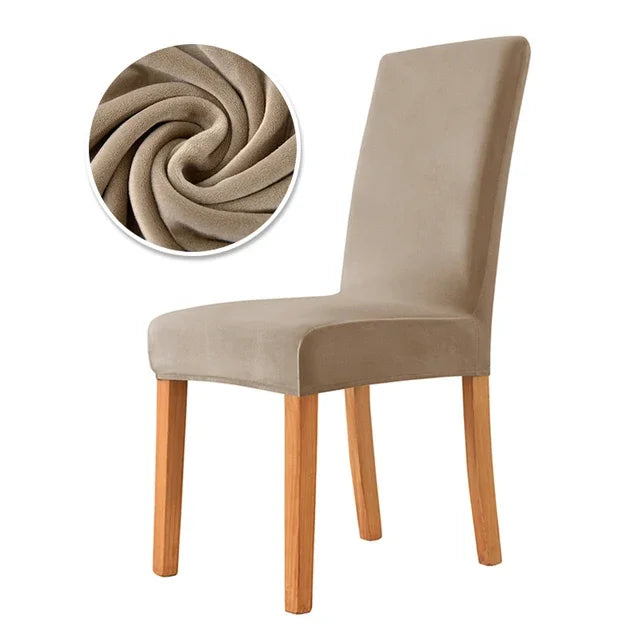VelvetCover ™ Elastic catifea bucătărie scaun Cover - mai multe variante
