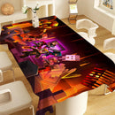 Față de masă pentru copii Minecraft - mai multe variante