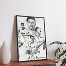 Design pictură de Jude Bellingham - mai multe variante